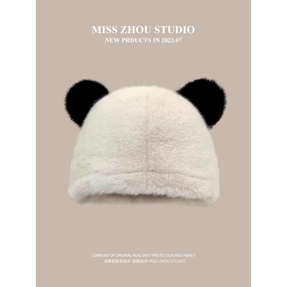 Mũ Lông Tai Gấu Phong Cách Nhật Bản Thời Trang Thu Đông 2023 Dành Cho Nữ