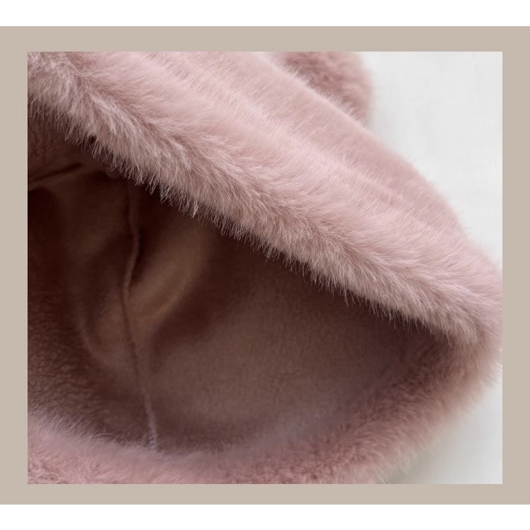 Mũ Lông Tai Gấu Phong Cách Nhật Bản Thời Trang Thu Đông 2023 Dành Cho Nữ