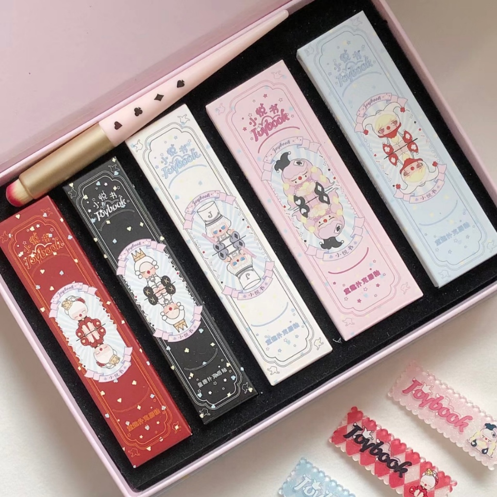 Son Môi JOYBOOK Thiết Kế Hình Lá Bài Poker Độc