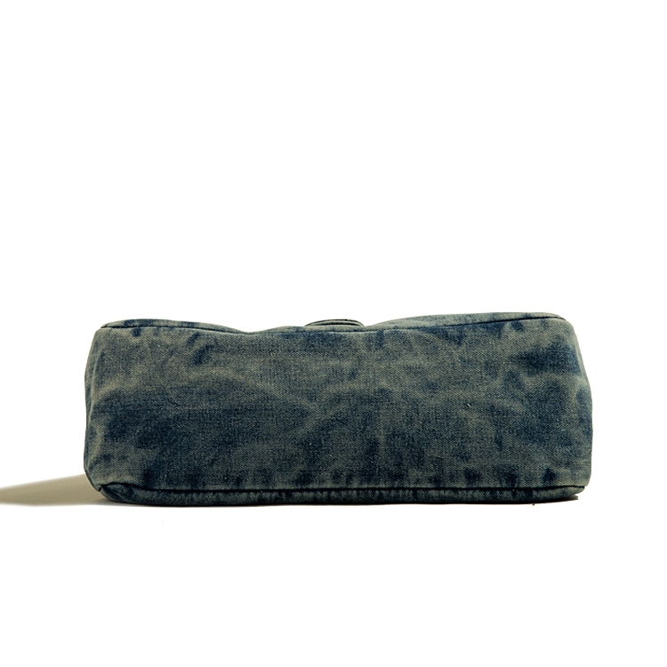 Túi Đeo Chéo Dây Xích Chất Liệu denim Mẫu Mới 2023 Phong Cách muzikai Thời Trang Cho Nữ