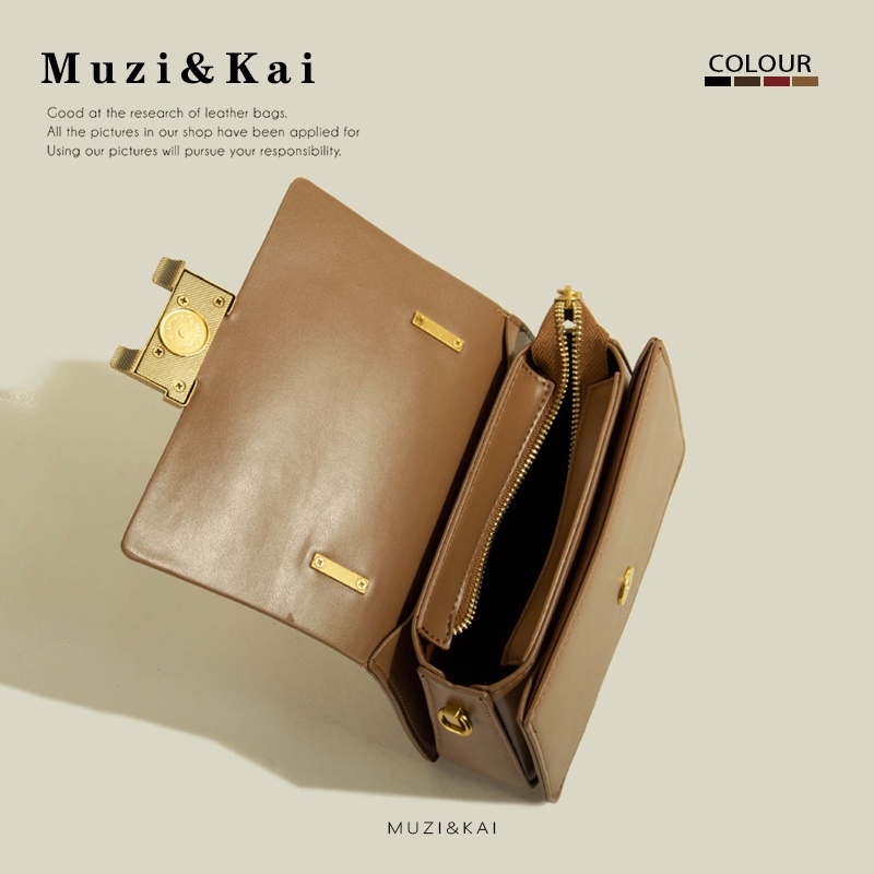 Muzikai Túi Đeo Vai Nhỏ Xinh Thời Trang Cao Cấp 2023