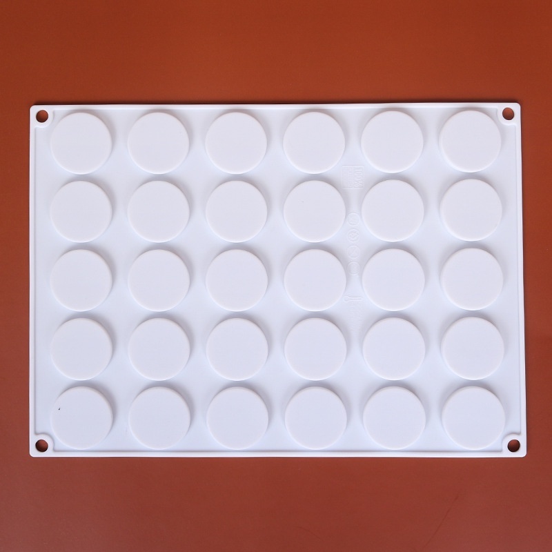 Khuôn Silicone Tròn Dùng Đóng Dấu Niêm Phong Đồ Dùng