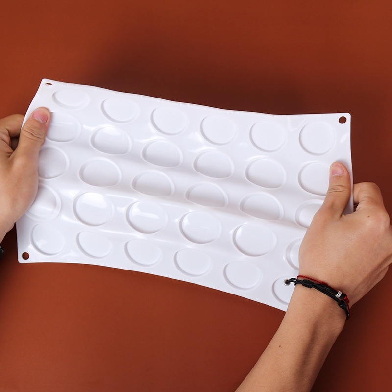 Khuôn Silicone Tròn Dùng Đóng Dấu Niêm Phong Đồ Dùng