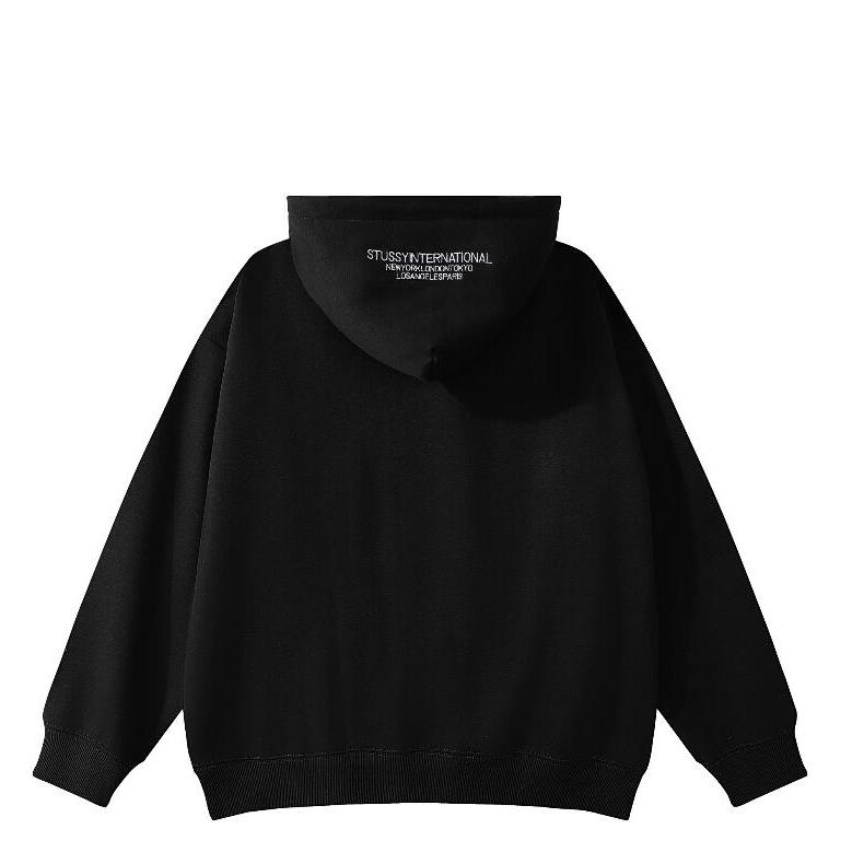 Mới Áo hoodie Tay Dài Dày Dặn Thêu Chữ Thời Trang Cho Nam Nữ