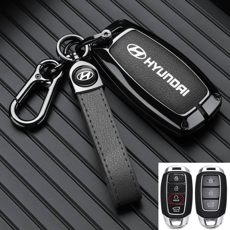 Ốp chìa khoá accent 2023 2022 2021 chìa thông minh 4 nút bấm bao/Ốp chìa khoá Hyundai Kona Accent Santafe 2018 2020 3 nút bấm bao ốp chìa khóa Huyndai Accent 2021 - 2022 - 2023, Elantra 2023 4 nút