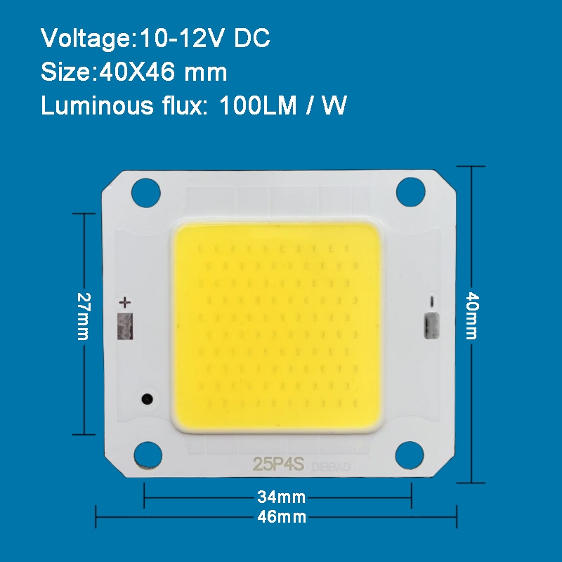 Chip Đèn LED COB 32V 12V 10W 20W 30W 50W Cho Đèn Pha Xe Hơi