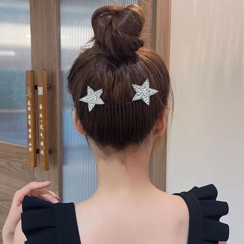 Mới Kẹp Tóc Tàng Hình Hình Ngôi Sao Nhiều Màu Sắc Dễ Thương Cho Bé