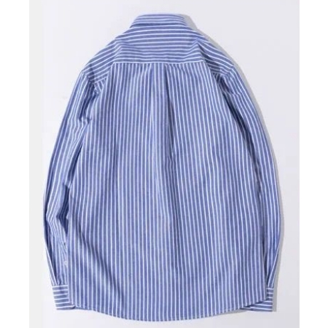 Áo Sơ Mi Tay Dài Họa Tiết Kẻ Sọc Chất Liệu 100% Cotton Thời Trang Xuân Thu Cho Nam30%