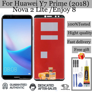 Màn hình điện thoại cảm ứng chất lượng cao thay thế cho huawei y7 2018 / y7 prime / nova 2 lite / enjoy 8