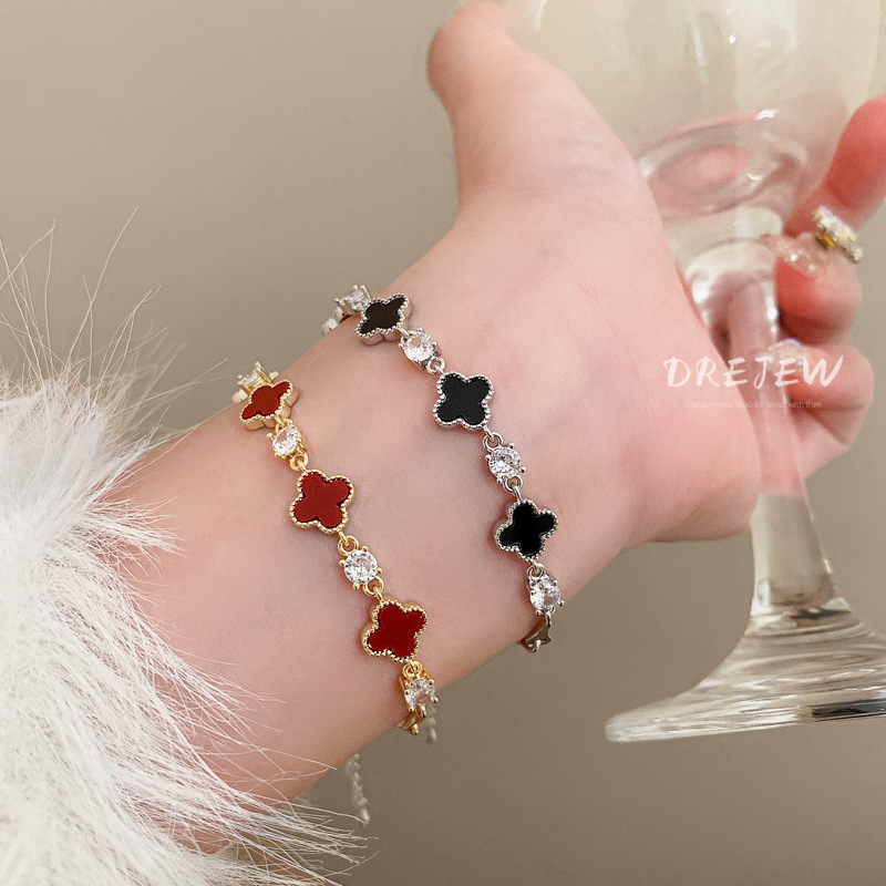 Vòng Đeo Tay Mạ Vàng 14k Đính Đá Sang Trọng Thời Trang