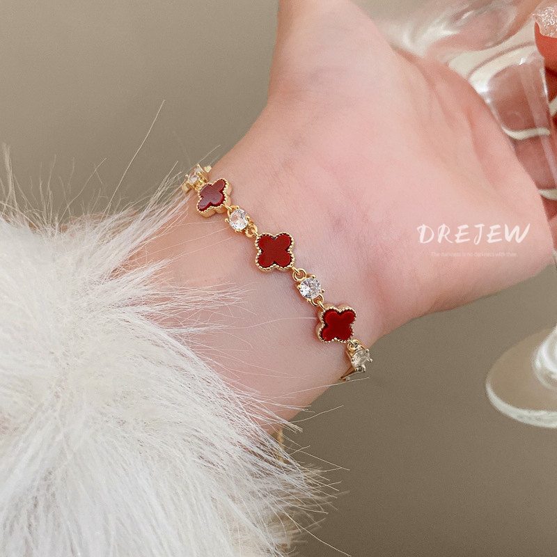 Vòng Đeo Tay Mạ Vàng 14k Đính Đá Sang Trọng Thời Trang