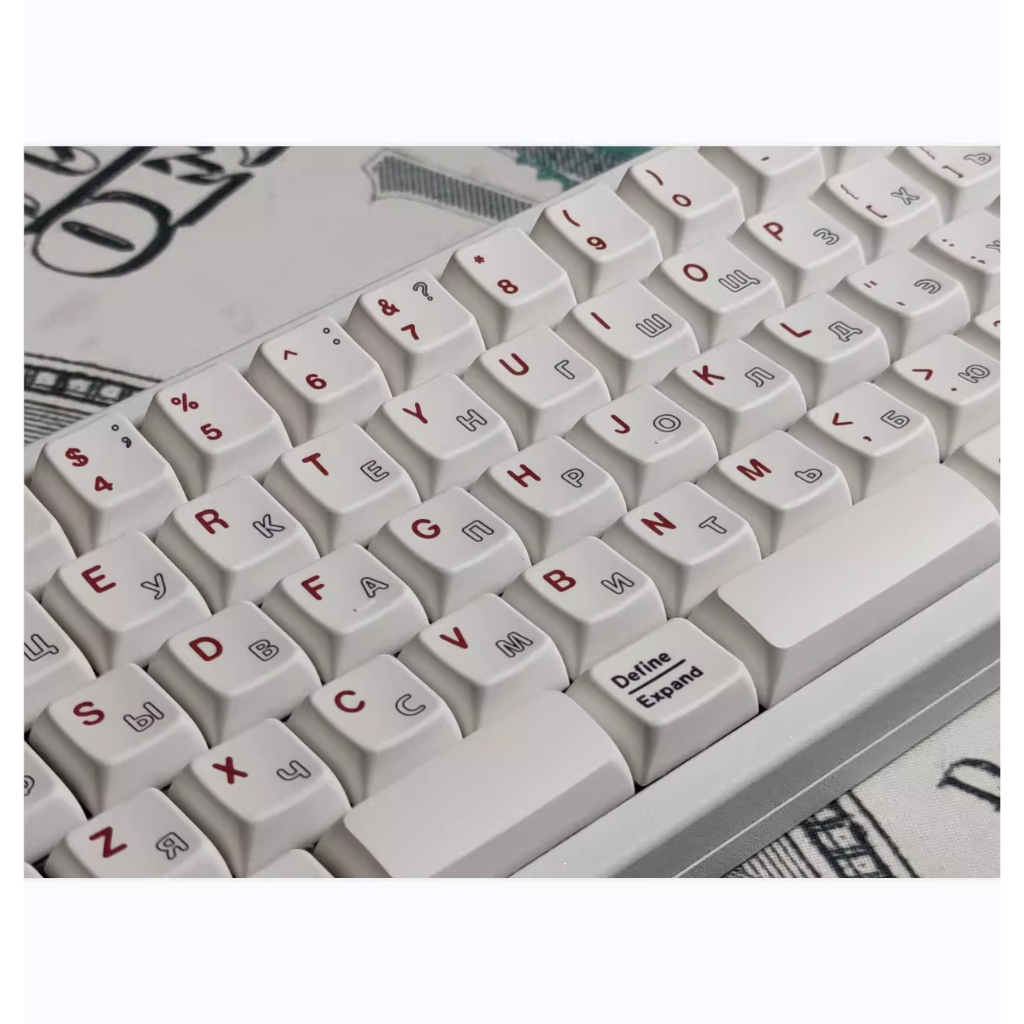 Trẻ thơ Keycaps, 143 Phím Keycaps PBT MDA Profile DYE-SUB Keycaps GMK được cá nhân hóa cho bàn phím cơ