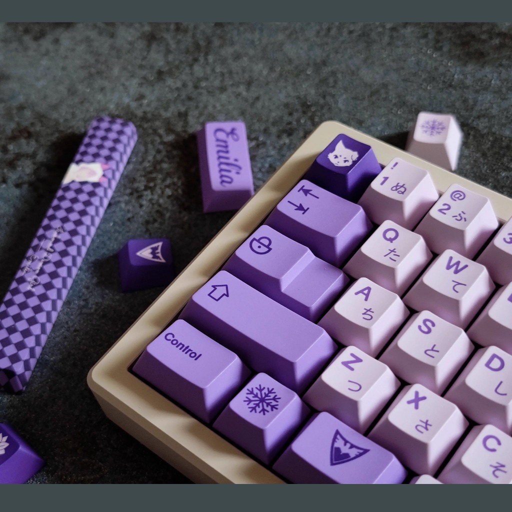 GMK Băng Phù Thủy Keycaps, 149 Phím Keycaps PBT Anh Đào Hồ Sơ DYE-SUB Cá Tính Keycaps GMK Cho Bàn Phím Cơ