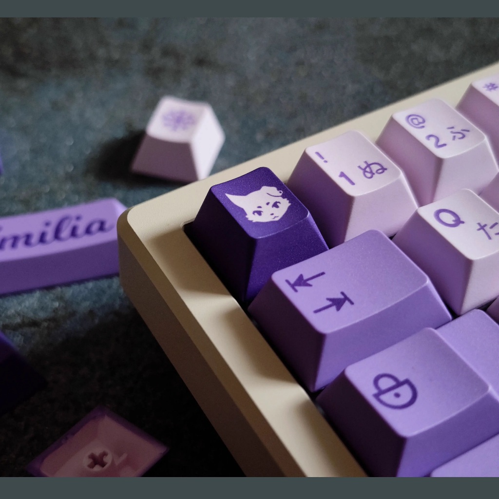 GMK Băng Phù Thủy Keycaps, 149 Phím Keycaps PBT Anh Đào Hồ Sơ DYE-SUB Cá Tính Keycaps GMK Cho Bàn Phím Cơ