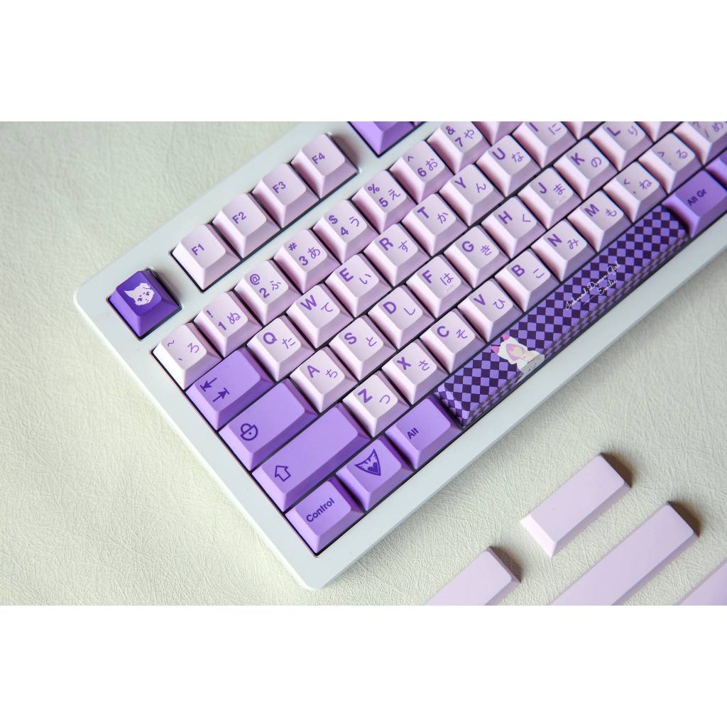GMK Băng Phù Thủy Keycaps, 149 Phím Keycaps PBT Anh Đào Hồ Sơ DYE-SUB Cá Tính Keycaps GMK Cho Bàn Phím Cơ