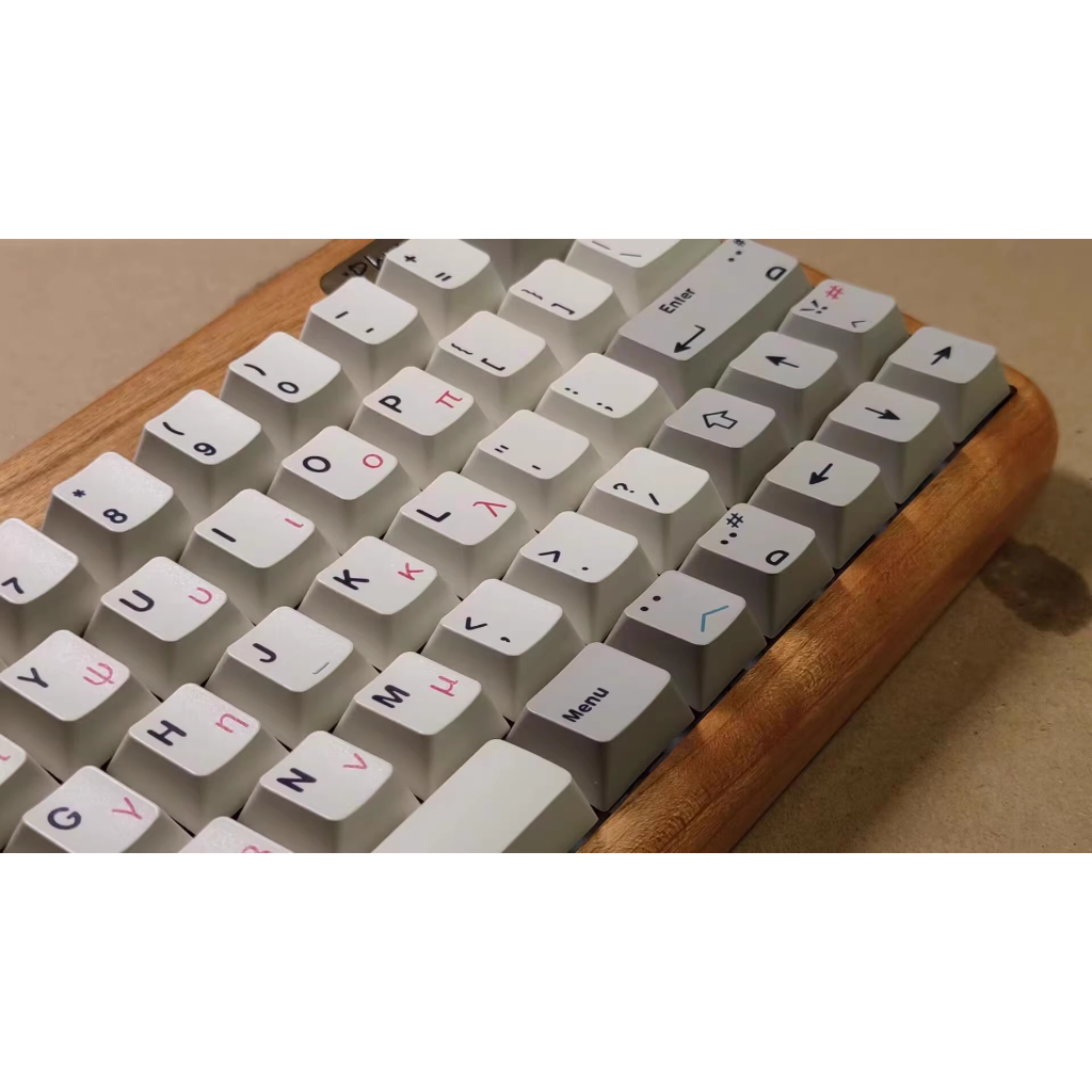 Retro Tức Giận Mặt Keycap 145 Phím Keycaps PBT Anh Đào Hồ Sơ DYE-SUB Cá Tính Cho MX Công Tắc Bàn Phím Cơ