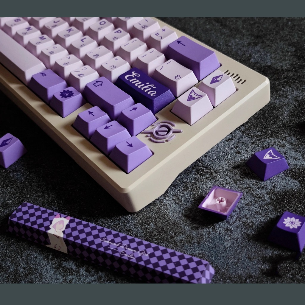 GMK Băng Phù Thủy Keycaps, 149 Phím Keycaps PBT Anh Đào Hồ Sơ DYE-SUB Cá Tính Keycaps GMK Cho Bàn Phím Cơ