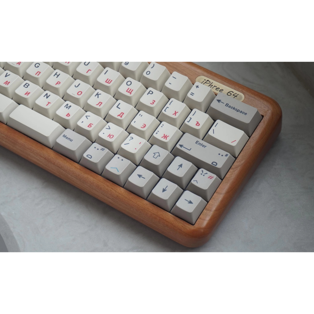 Retro Tức Giận Mặt Keycap 145 Phím Keycaps PBT Anh Đào Hồ Sơ DYE-SUB Cá Tính Cho MX Công Tắc Bàn Phím Cơ