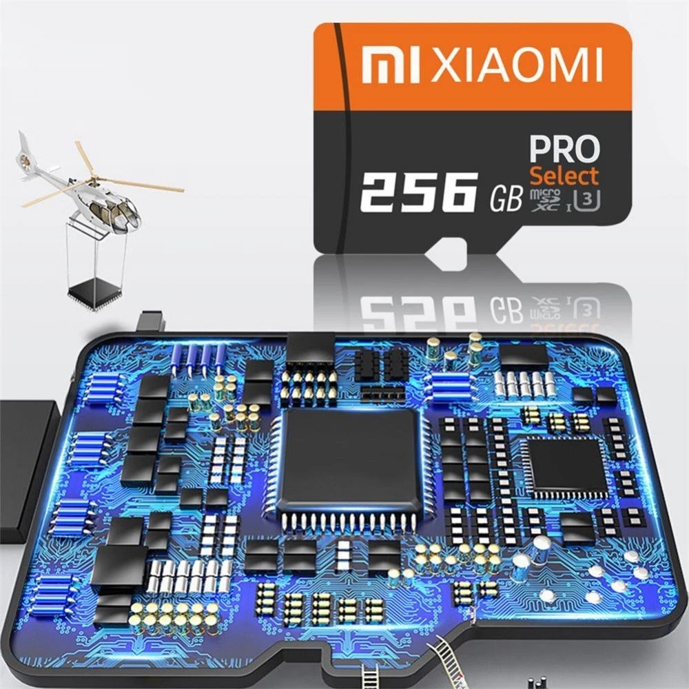XIAOMI Thẻ Nhớ micro pro class 10 1tb 512gb 256gb 128gb 64gb 32gb 16gb 1tb 2tb Kèm Đầu Đọc Thẻ Nhớ