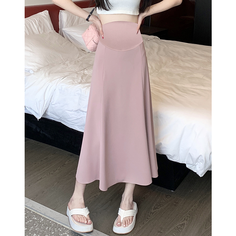 Quần váy bà bầu lưng cao giảm béo phong cách Hàn Quốc thời trang
