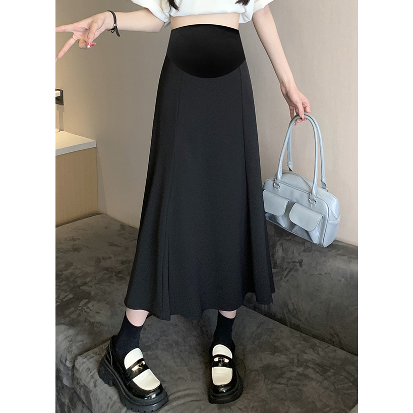 Quần váy bà bầu lưng cao giảm béo phong cách Hàn Quốc thời trang