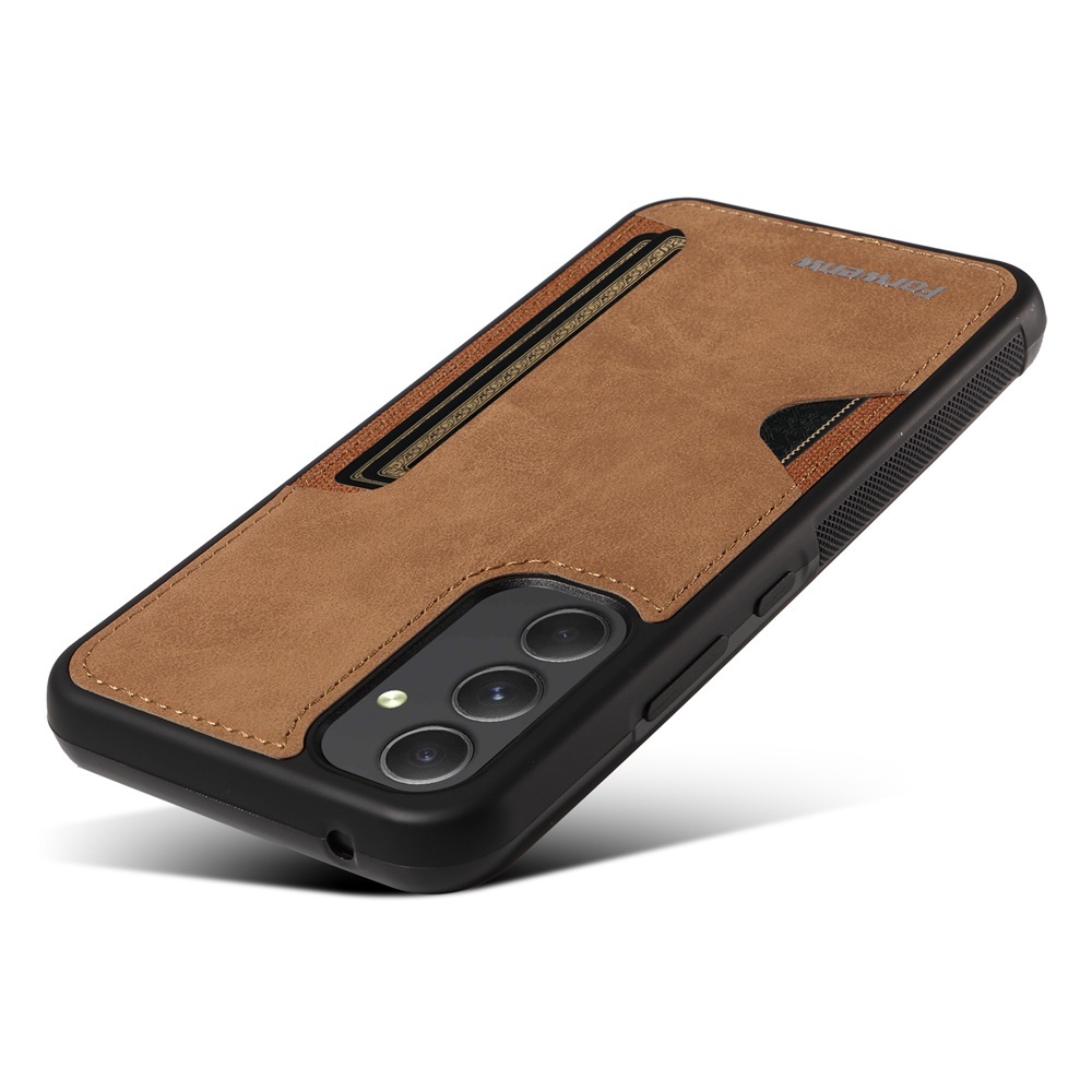 Thẻ Ốp Điện Thoại Da pu Viền tpu Dẻo Sang Trọng Chống Sốc Cho samsung galaxy a13 a14 a23 a24 a25 a33 a34 a53 a54 a73 f5