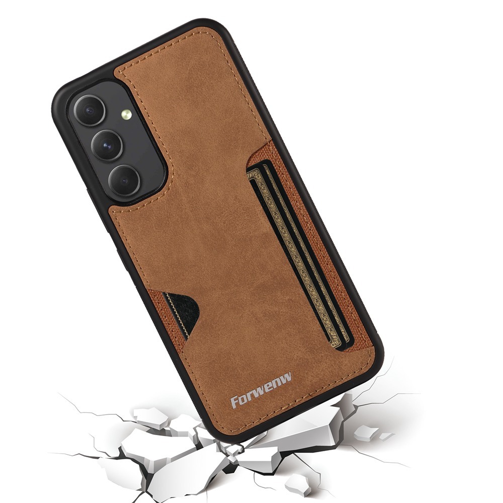 Thẻ Ốp Điện Thoại Da pu Viền tpu Dẻo Sang Trọng Chống Sốc Cho samsung galaxy a13 a14 a23 a24 a25 a33 a34 a53 a54 a73 f5