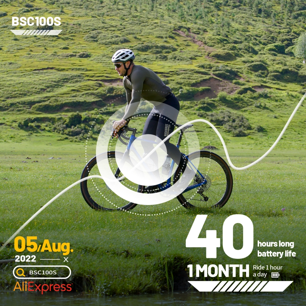 IGPSPORT BSC100S GPS Xe đạp Máy tính Bluetooth ANT+Đồng hồ đo không dây không thấm nước