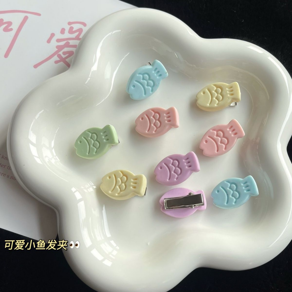 ✨✨Kẹp Tóc Mỏ Vịt mini Hình Cá Hoạt Hình Dễ Thương Cho Nữ