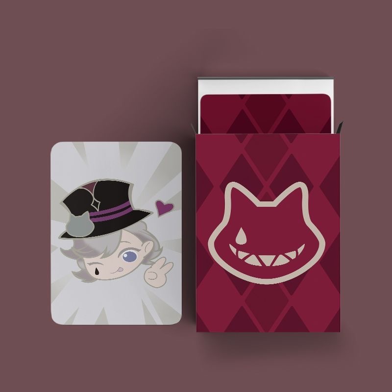 Bộ Thẻ Bài Giấy lyney poker Hóa Trang halloween