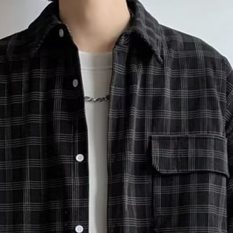 Áo Khoác Sơ Mi Nhung Tay Dài Dáng Rộng Kiểu retro Thời Trang Mùa Thu Cho Nam Giới