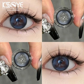 Bộ 2 Thấu Kính ksseye 0-8.00 Mềm Mại Và Thoải Mái Phù Hợp Sử Dụng Hàng Ngày Cho Học Sinh 14.2mm