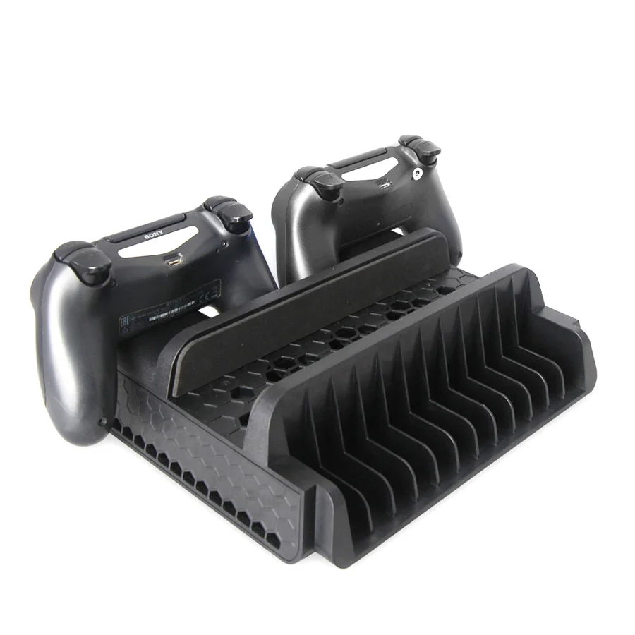 For sony PS4 Chân đế quạt tản nhiệt + sạc tay cầm 3 in 1 cho PS4 PS4 Slim và Ps4 Pro