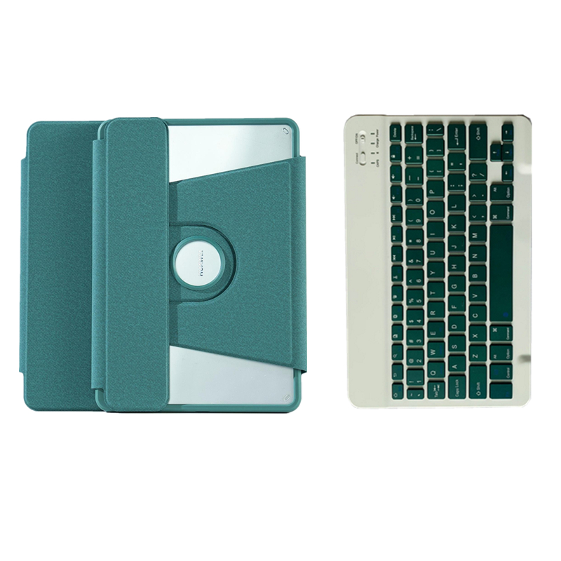 Bao Da Máy Tính Bảng Bằng acrylic Cứng Trong Suốt Có Bàn Phím Xoay Và Ngăn Đựng Bút Cho xiaomi pad 5 / pad 5 pro 5 / pad 6