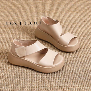 DAILOU dép sandal nữ giày sandal nữ dép đế cao đi biển Thoải Mái Xinh Xắn 31Z23080406
