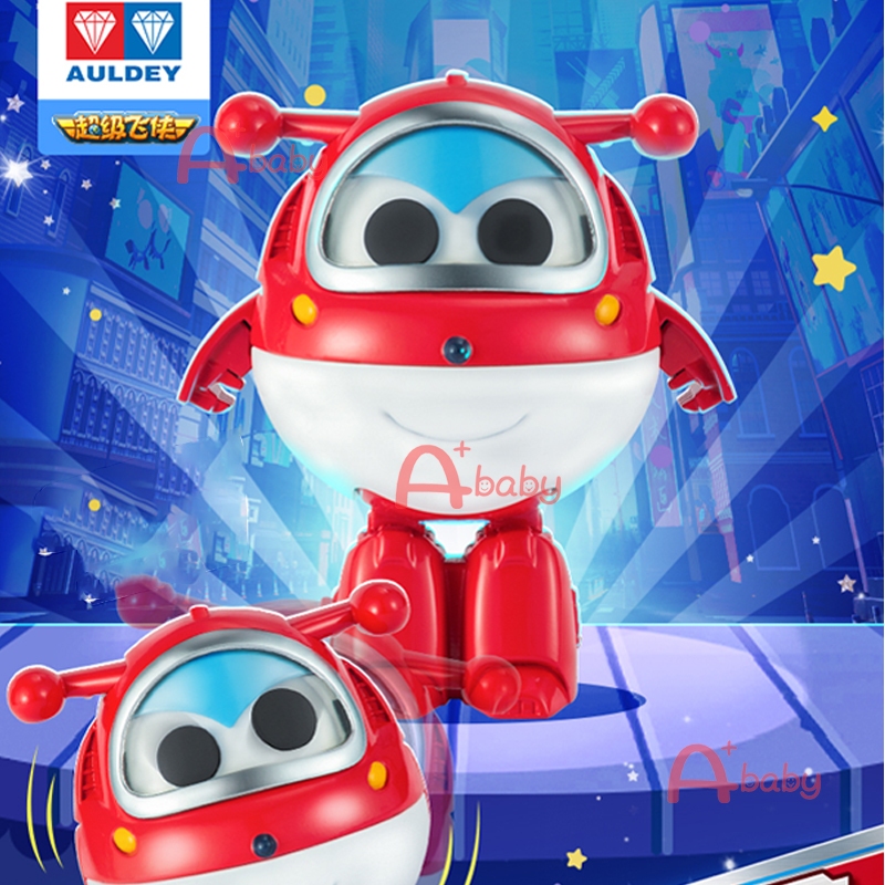 Super Wings AULDEY Đồ Chơi Mô Hình Máy Bay Phản Lực roly-poly