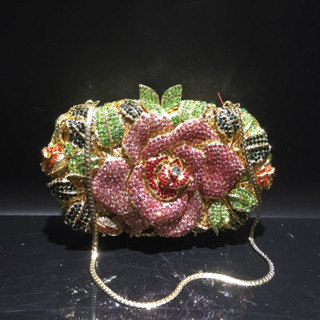 Túi Xách Tay Đính Đá Thời Trang Dành Cho Nữ bl133 one flower