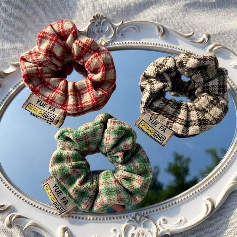 Dây Buộc Tóc Đuôi Ngựa Bằng Len Phong Cách vintage Cho Nữ