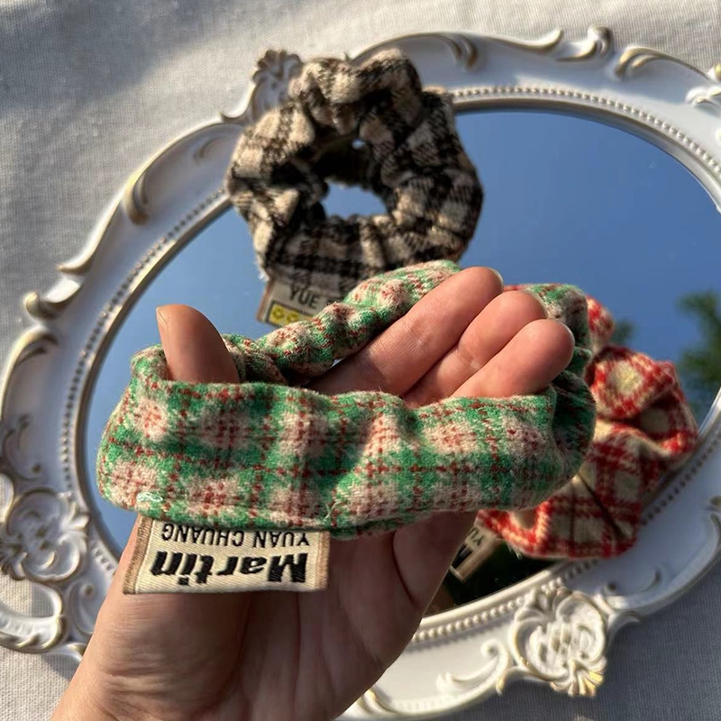 Dây Buộc Tóc Đuôi Ngựa Bằng Len Phong Cách vintage Cho Nữ