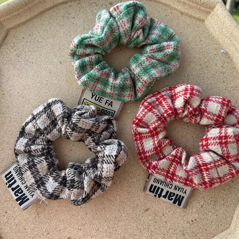 Dây Buộc Tóc Đuôi Ngựa Bằng Len Phong Cách vintage Cho Nữ