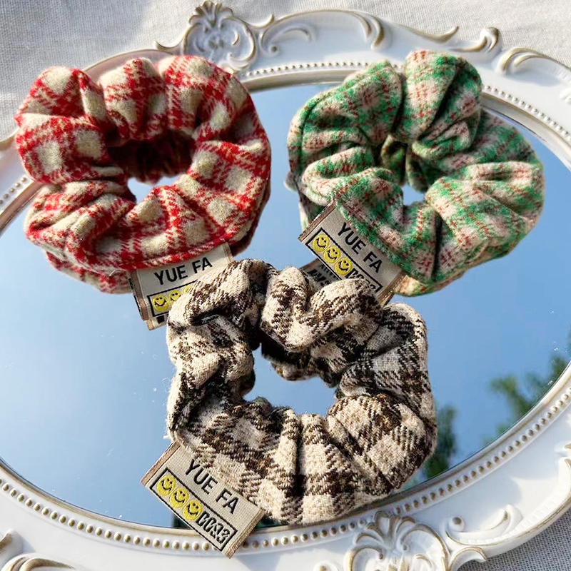 Dây Buộc Tóc Đuôi Ngựa Bằng Len Phong Cách vintage Cho Nữ