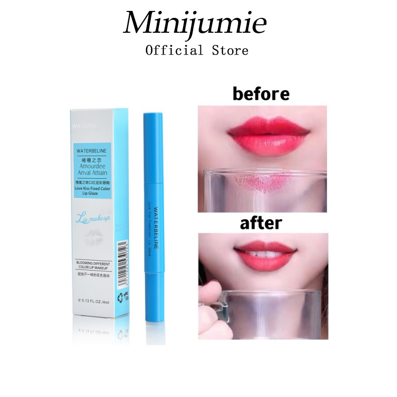 Minijumie Gel khóa màu son môi WATERBELINE lâu trôi chống dính tiện dụng