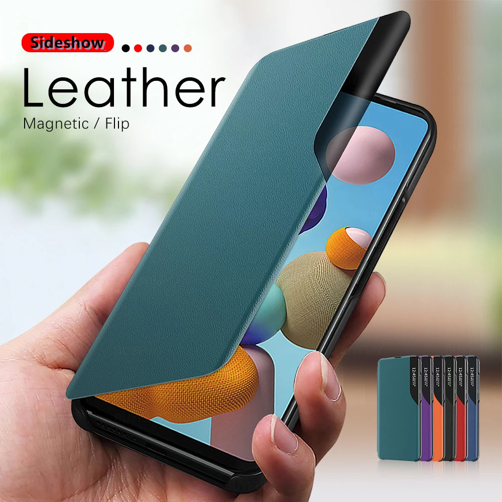 Ốp lưng Honor 400 400Pro 400lite ⭐Bao da lật nửa cửa sổ Sideshow⭐ Giá đỡ vỏ chống sốc 200 200Pro 200