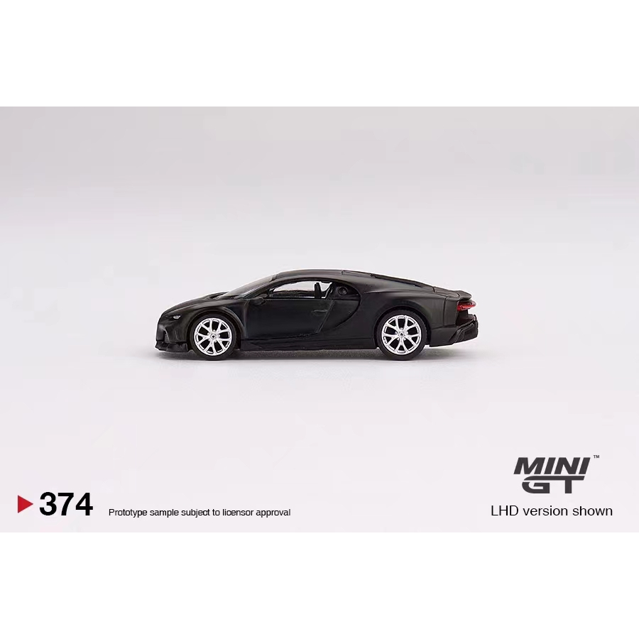 Mô Hình Xe Hơi Mini Bằng Hợp Kim Tỉ Lệ 1 / 64#374 Bugatti qilong chiron Siêu Thể Thao Màu Đen