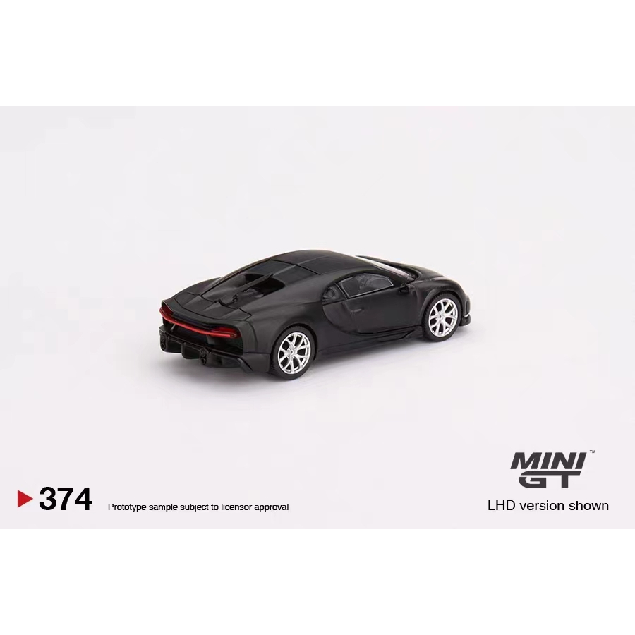 Mô Hình Xe Hơi Mini Bằng Hợp Kim Tỉ Lệ 1 / 64#374 Bugatti qilong chiron Siêu Thể Thao Màu Đen
