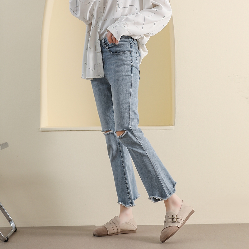 Mới Giày Da Mũi Tròn Đế Bằng Phong Cách Pháp Cổ Điển Thoải Mái Thời Trang Cho Nữ Size 35-42