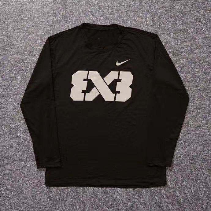 Áo Thun Thể Thao Tay Dài Dáng Rộng Khô Thoáng Nhanh Thời Trang Xuân Thu Cho Nam