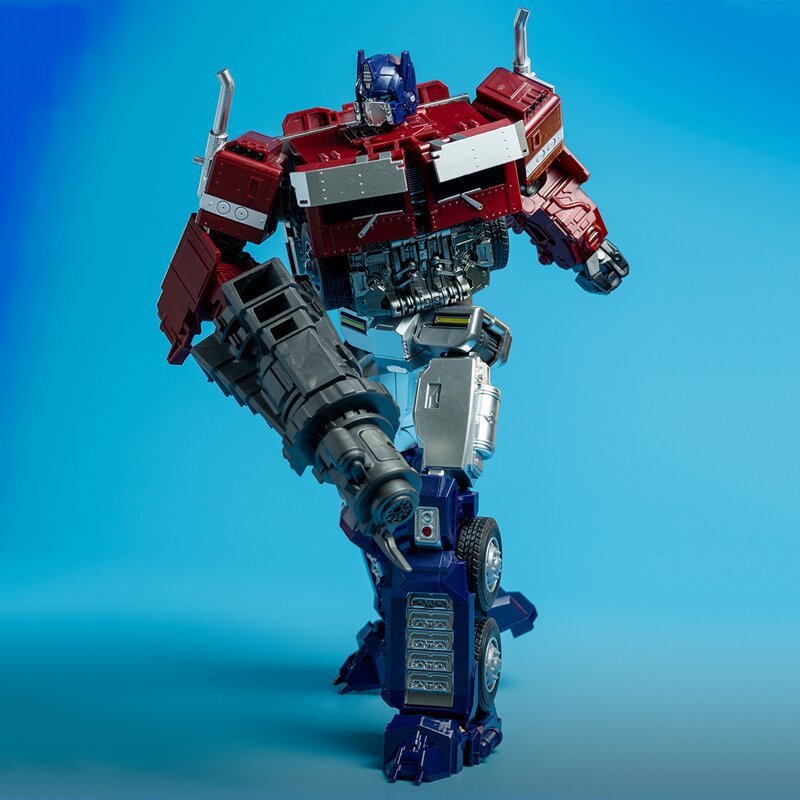 Mô Hình robot 32cm big optimus prime baiwei tw-1027d Chân Thật
