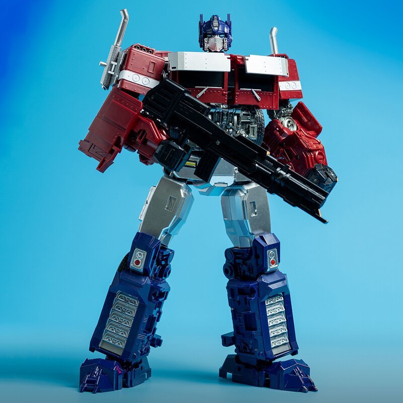 Mô Hình robot 32cm big optimus prime baiwei tw-1027d Chân Thật