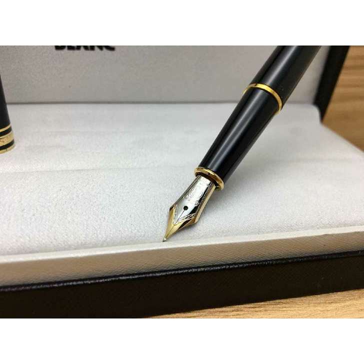 Mb Bút Máy taipan 163 resin Đen Vàng